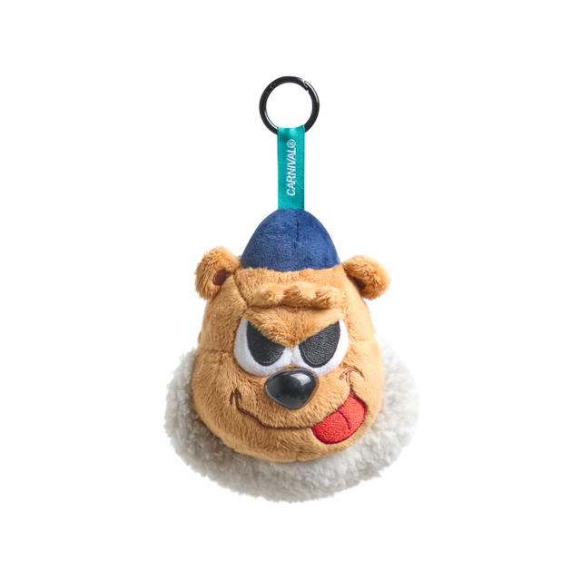 Carnival Carnival X Nuatair Bernie Plush Keychain Brown - view 1