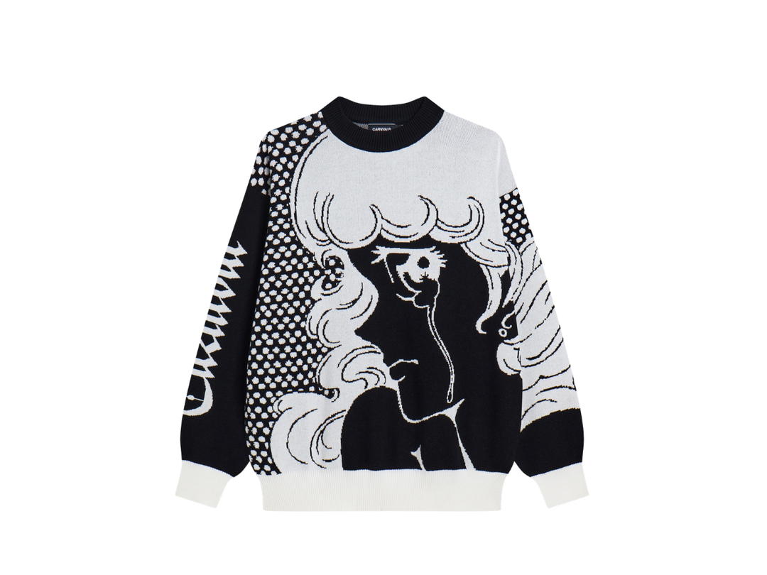 Carnival Carnival Girl In Tears Knitted Sweater Black (SS26)