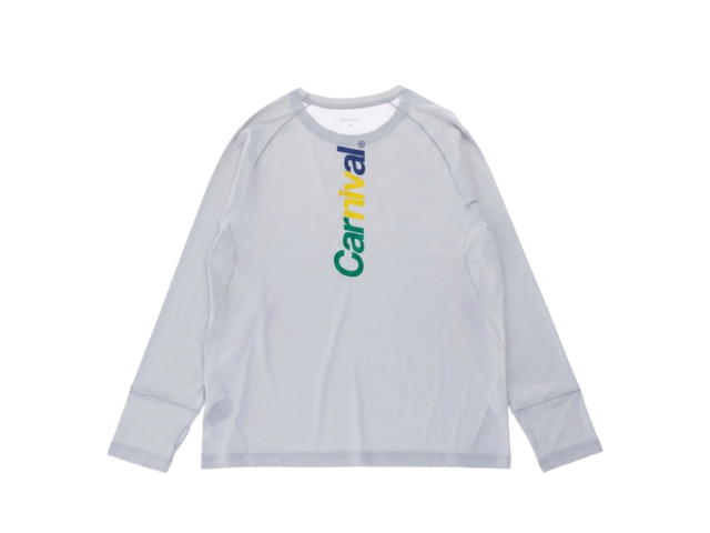 Carnival Carnival Pace Core Knit T-Shirt Ls Sfc Grey - view 2