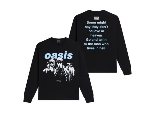 Carnival Carnival X Oasis Morning Glory25 Ls T-shirt Black - view 2