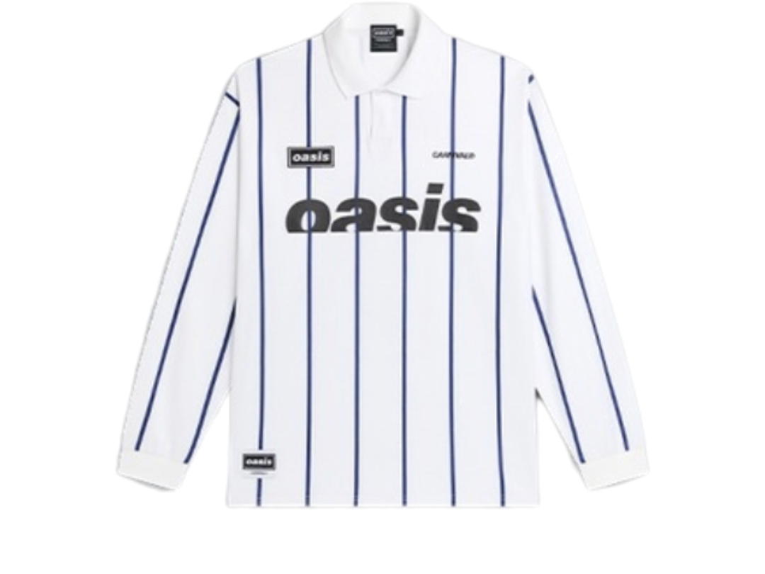 Carnival Carnival X Oasis Stripe Ls Jersey White