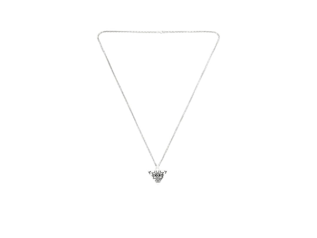 Carnival Carnival X Yugioh Millenium Puzzle Necklace Silver