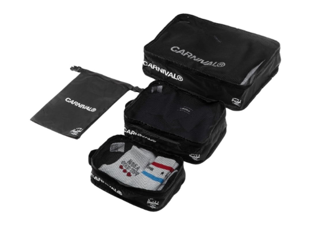 Carnival Carnival X Herschel Supply Travel Organizers Black