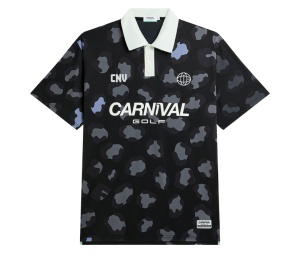 Buy Carnival Golf Leopard Polo Black at Sasom – Authentic and Ready to Ship
