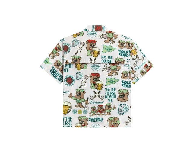 Carnival Carnival Golf x Chang Cold Brew Hawai Shirt Cream - view 2