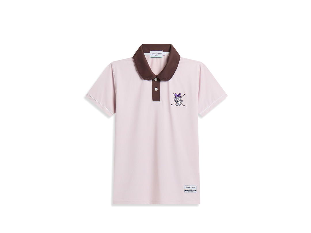 Carnival Carnival Golf X Disney Women Minimal Daisy Polo Pink