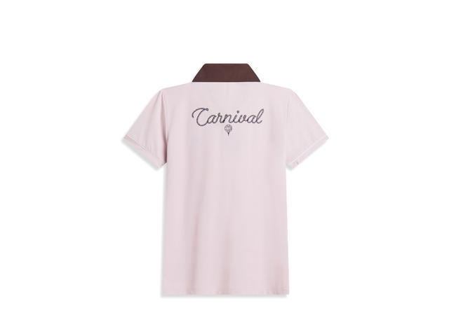 Carnival Carnival Golf X Disney Women Minimal Daisy Polo Pink - view 2