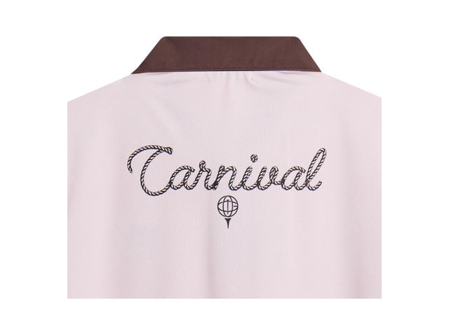 Carnival Carnival Golf X Disney Women Minimal Daisy Polo Pink - view 5