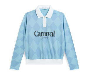 Buy Carnival Golf X Disney Women Minnie Ls Polo Blue at Sasom – Authentic and Ready to Ship