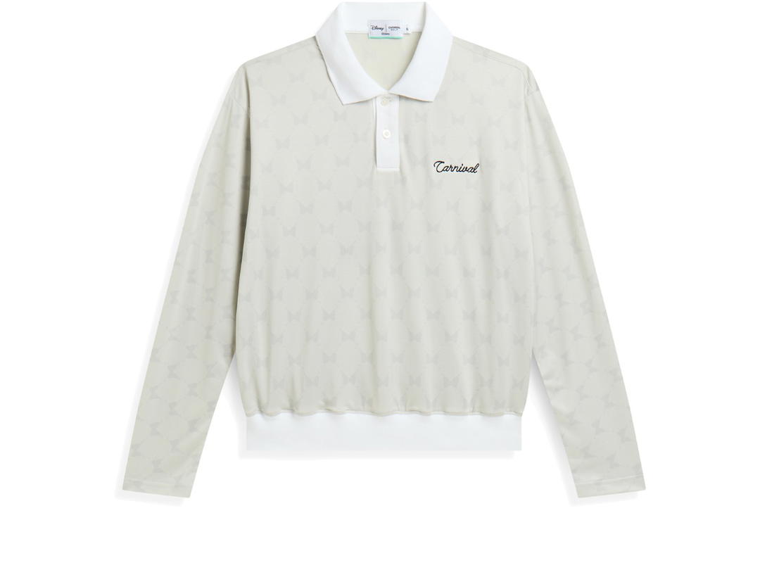 Carnival Carnival Golf X Disney Women Mickey Swing Ls Polo Cream