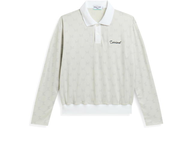 Carnival Carnival Golf X Disney Women Mickey Swing Ls Polo Cream - view 1