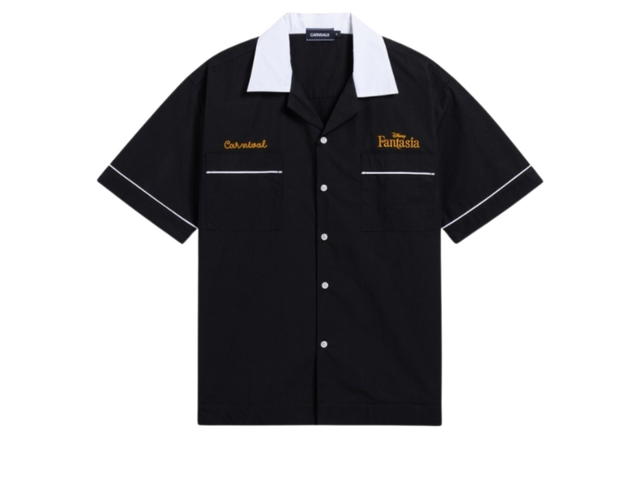 Carnival Carnival X Disney Fantasia Collection Bowling Shirt Black - view 1