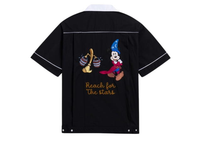 Carnival Carnival X Disney Fantasia Collection Bowling Shirt Black - view 2