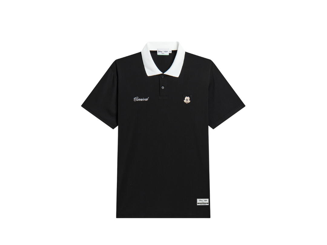 Carnival Carnival X Disney Golf Classic Mickey Polo Black
