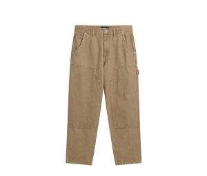 Buy Carnival Washed Doubleknees Work Denim Brown (SS26) at Sasom – Authentic and Ready to Ship