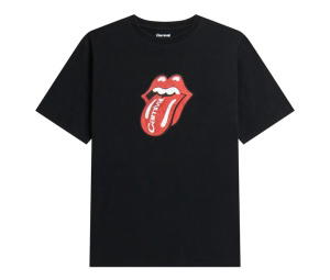 Buy Carnival Running X Rolling Stone Hot Lips T-Shirt Black at Sasom – Authentic and Ready to Ship