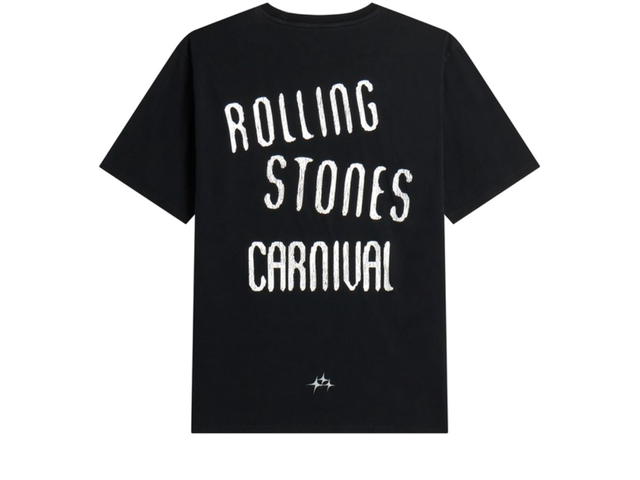 Carnival Carnival Running X Rolling Stone Hot Lips T-Shirt Black - view 2