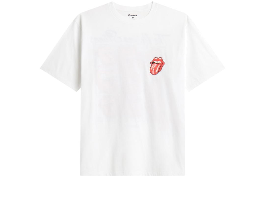 Carnival Carnival Running X Rolling Stone The Greatest T-Shirt White