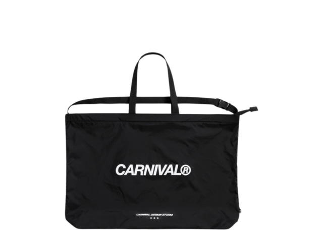 Carnival Carnival Packable Shopping Bag In Nylon Ripstop Black - view 1
