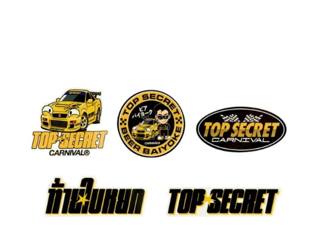 Carnival Carnival X Top Secret Beer Baiyoke Edition Sticker Pack Multicolor - view 2