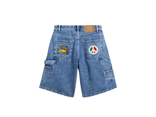 Carnival Carnival Denim Carpenter Shorts Blue Jeans (SS25) - view 2