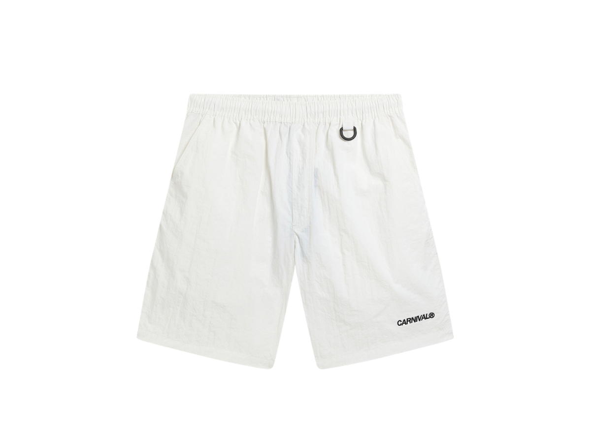 Buy Carnival Essential Summer Nylon Shorts White at Sasom – Authentic and Ready to Ship