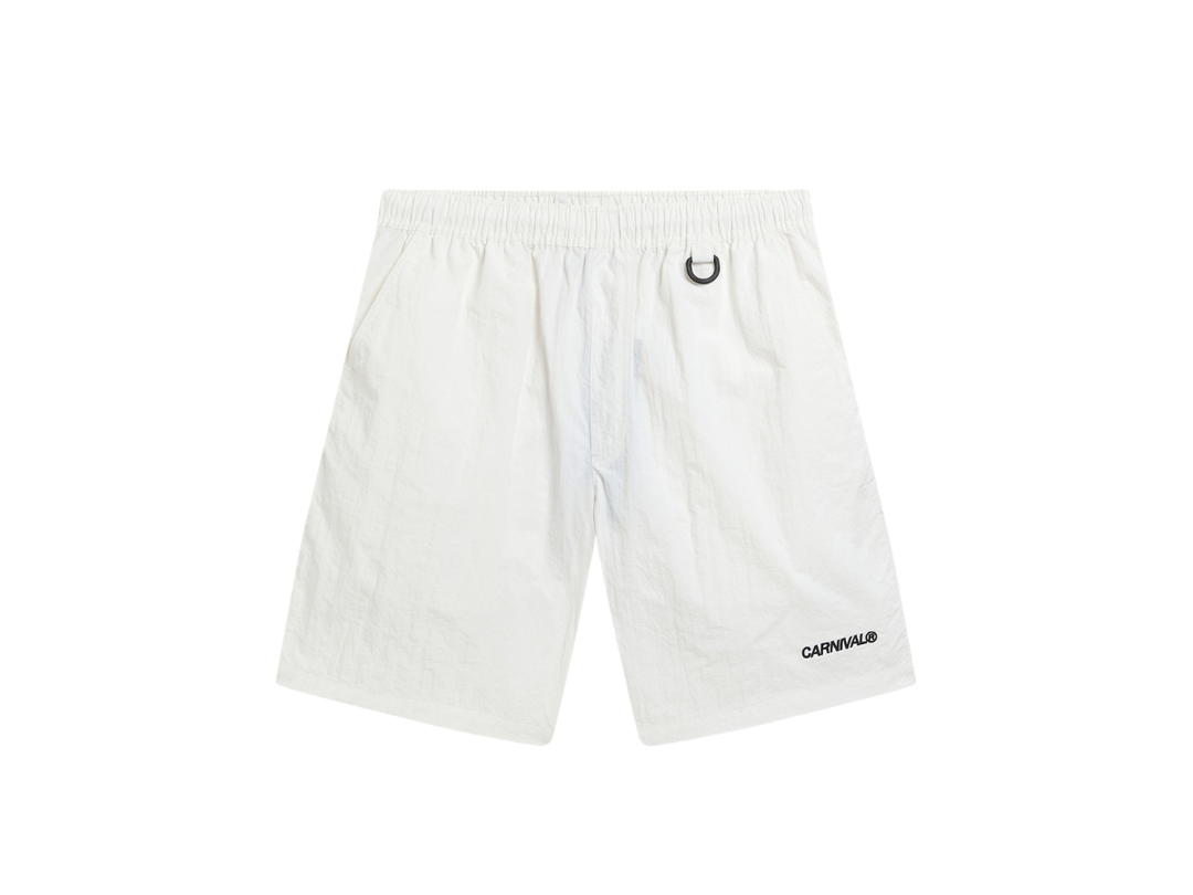 Carnival Carnival Essential Summer Nylon Shorts White