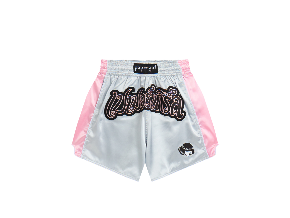 Carnival Carnival X Papergirl Boxing Shorts Grey