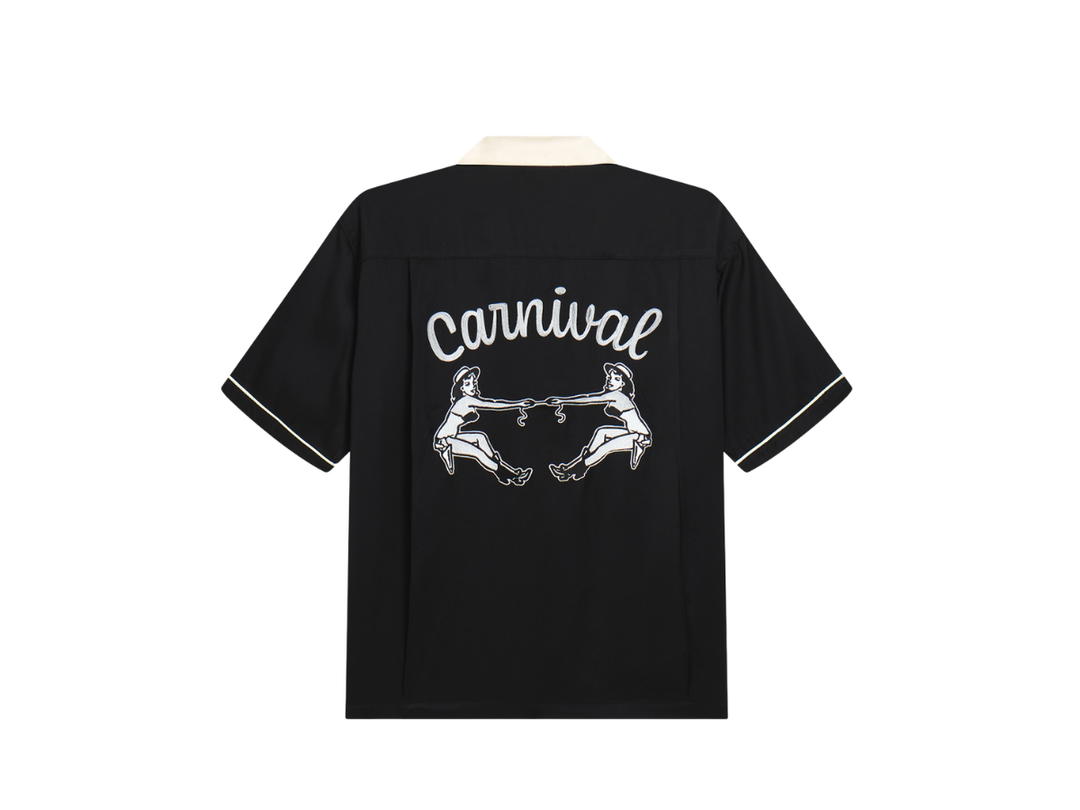 Carnival Carnival Bowling Satin Shirt Black (SS26)