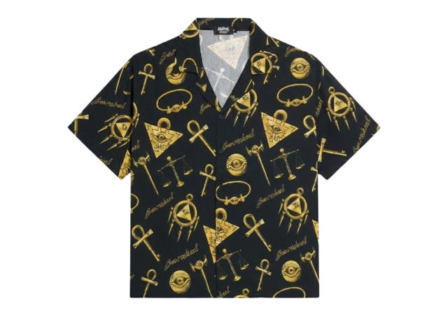 Carnival Carnival X Yugioh Hawaii Shirt Black - view 1