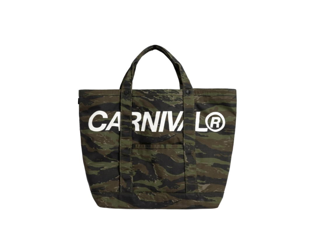 Carnival Carnival Camo Retro Tote Bag Camo