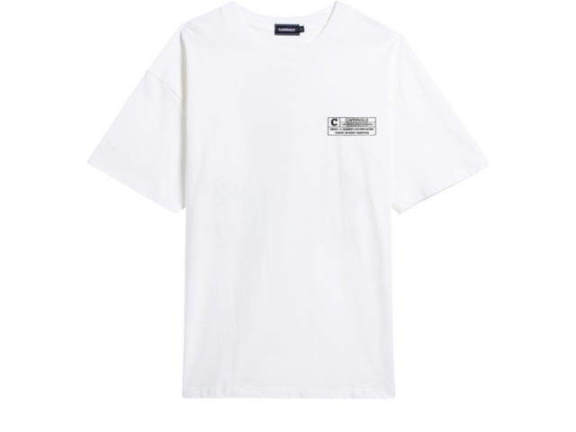 Carnival Carnival Advisory Ovs Washed T-Shirt Offwhite (SS25) - view 2