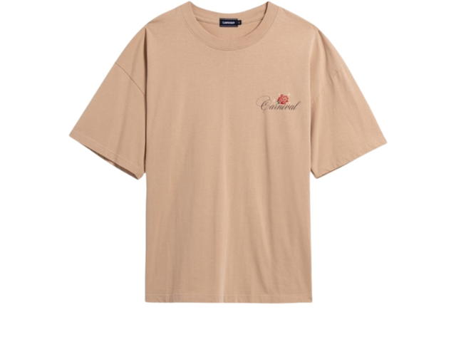 Carnival Carnival Blooming Ovs Washed T-Shirt Nude (SS25) - view 2