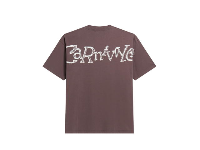 Carnival Carnival Bold Typo Ovs T-shirt Brown (SS26) - view 1