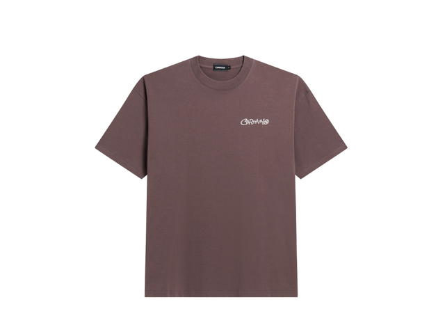 Carnival Carnival Bold Typo Ovs T-shirt Brown (SS26) - view 2
