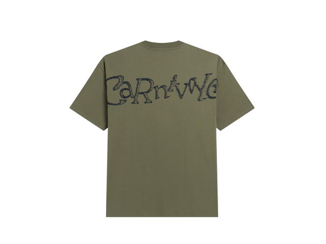 Carnival Carnival Bold Typo Ovs T-shirt Olive (SS26) - view 1