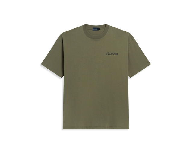 Carnival Carnival Bold Typo Ovs T-shirt Olive (SS26) - view 2