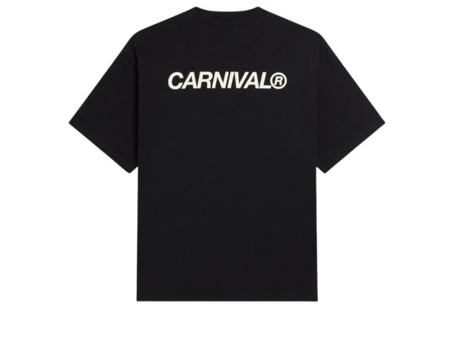 Carnival Carnival Classic Logo Boxy T-Shirt Black - view 2