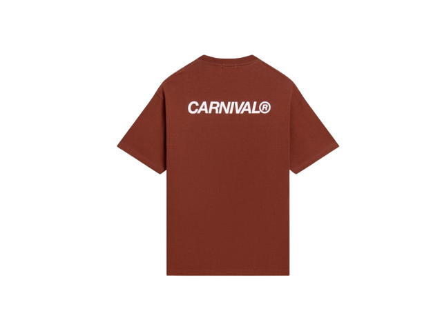 Carnival Carnival Classic Logo Boxy T-Shirt Brick - view 1