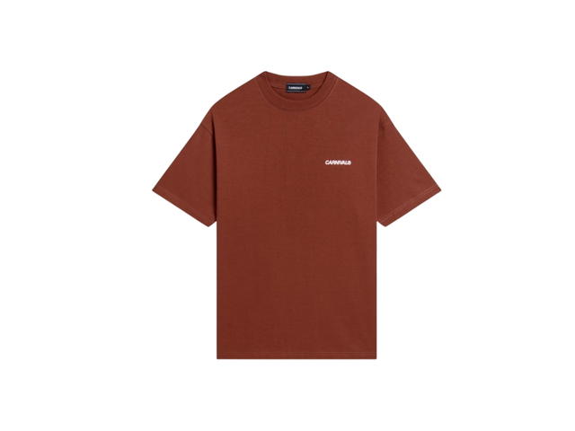 Carnival Carnival Classic Logo Boxy T-Shirt Brick - view 2