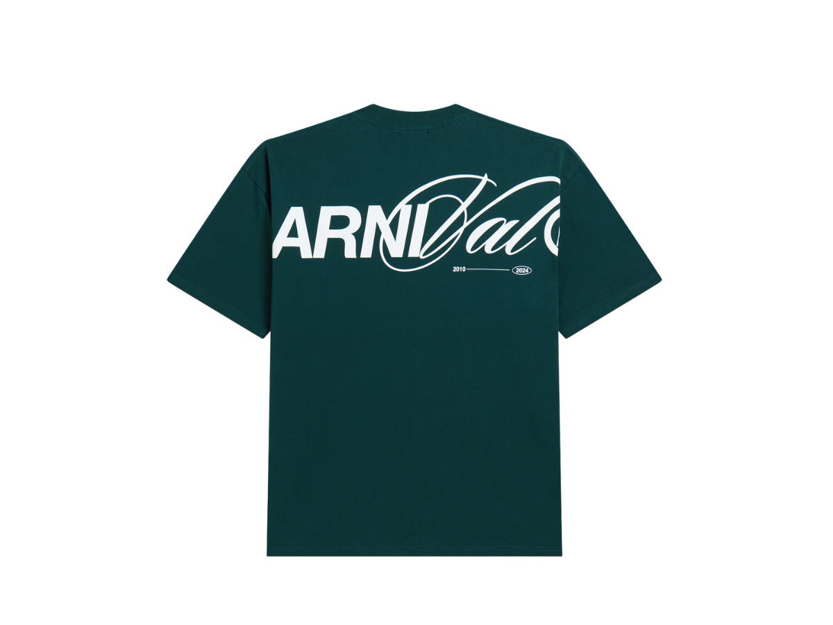Carnival Carnival Calligraphy Logo Ovs T-Shirt Green