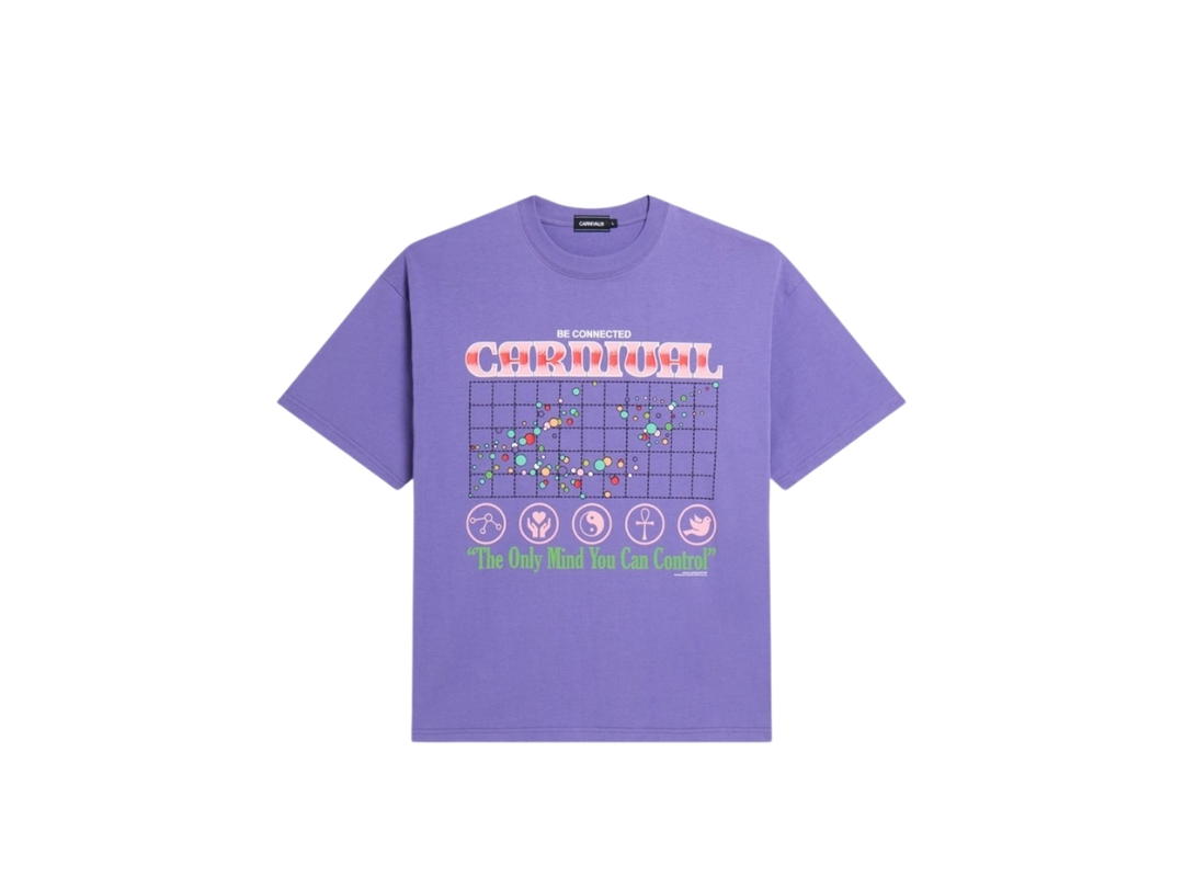 Carnival Carnival Connected Ovs T-Shirt Purple FW25