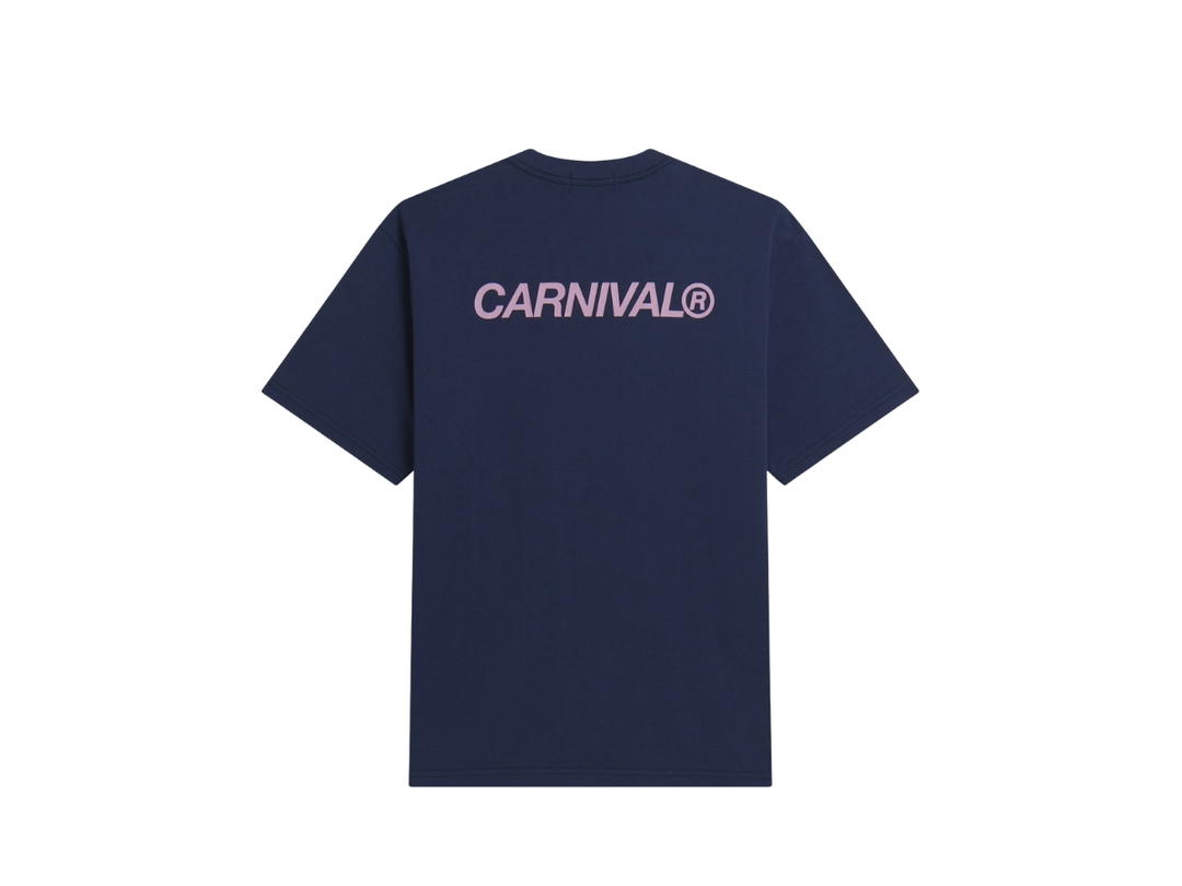 Carnival Carnival Essential Boldmark Boxy T-shirt Navy