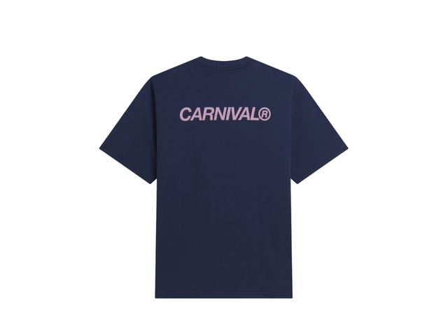 Carnival Carnival Essential Boldmark Boxy T-shirt Navy - view 1