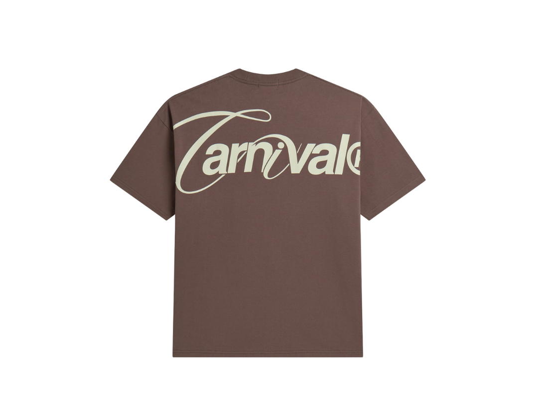 Carnival Carnival Essential Backscript Ovs T-shirt Brown