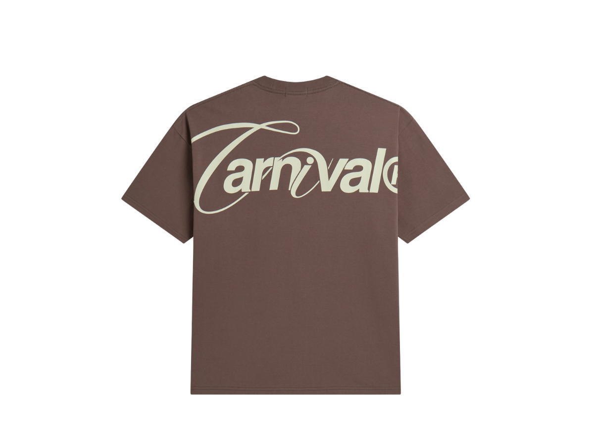 Carnival Carnival Essential Backscript Ovs T-shirt Brown