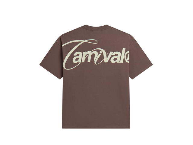 Carnival Carnival Essential Backscript Ovs T-shirt Brown - view 1