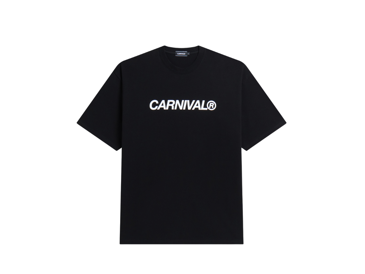 Carnival Carnival Essential Blockprint Ovs T-shirt Black
