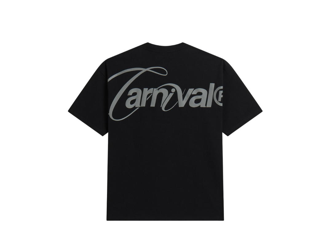 Carnival Carnival Essential Backscript Ovs T-shirt ฺBlack