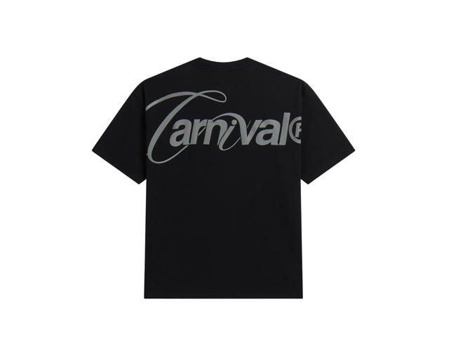 Carnival Carnival Essential Backscript Ovs T-shirt ฺBlack - view 1